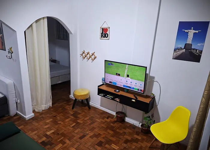 Loft 10 Min Da Praia De Copacabana, Leme & Shopping Rio de Janeiro